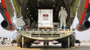 Sale desde China hacia RD avión con millón y medio vacunas contra Covid Sale desde China hacia RD avión con millón y medio vacunas contra Covid