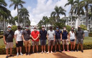 Comunicadores y agentes de viaje 
colombianos recibidos en Punta Cana
