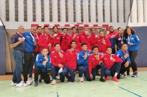 Selección juvenil balonmano consigue plata y clasificación a Juegos de Cali