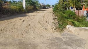 Dirección de Desarrollo Fronterizo y Alcaldía rehabilitan calles Montecristi