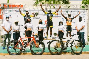 Jonathan Ogando gana primera etapa del Grand Prix Punta Cana de Ciclismo