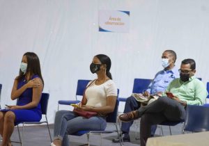 Más de 30,200 dosis son aplicadas en centros de vacunación Banreservas