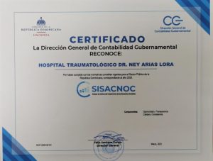 Contabilidad Gubernamental  reconoce al Hospital Ney Arias