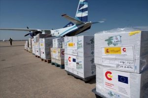 España envía Haití avión con 30 toneladas de ayuda humanitaria