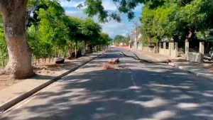 Desarrollan huelga en Moca en demanda agua y arreglo calles