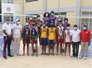 Provincia Duarte y La Romana I campeones voleibol playa infantil