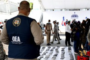 OEA supervisó en la RD proceso destrucción de armas de fuego