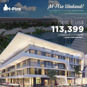 M-PIRE WEEKEND!!, los días 10, 11 y 12 de sept. en Punta Cana   