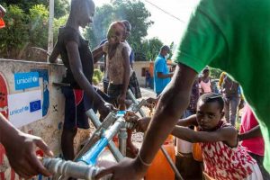 Niños en Haití en riesgo contraer enfermedades transmisibles