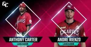 Gigantes contratan a lanzadores estadounidenses Carter y Rienzo