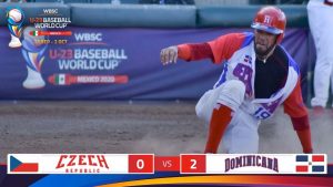 R.Dominicana vence a República Checa en Mundial Sub-23 Béisbol