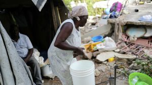 Terremoto limitó acceso a agua a unos 400 mil haitianos