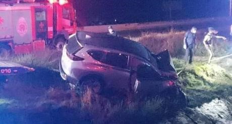Tres muertos y un herido deja accidente en Circunvalación SD imagen