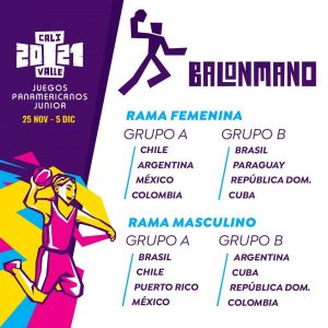 Equipo balonmano RD jugará en Grupo B Juegos Panamericanos