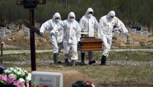 Rusia alcanzó este martes otro récord diario muertes por COVID