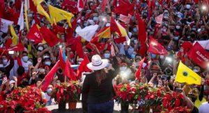 Fuerza del Pueblo celebra triunfo de Xiomara Castro en Honduras