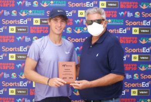 Peter Bertran es el campeón del M15 Santo Domingo de Tenis