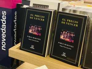 Libro de Pablo McKinney entre los mas vendidos en Librería Cuesta