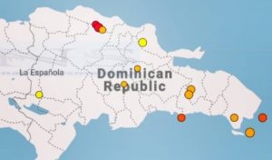 Reportan temblores de tierra en RD; uno de 4.0 al norte Santiago