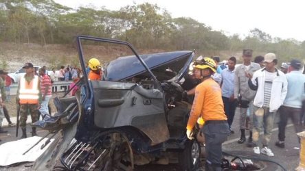 Hubo ocho personas afectadas en accidentes en Día de la Altagracia