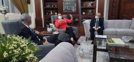 Delegación FP se reúne presidenta 
de Honduras, Xiomara Castro