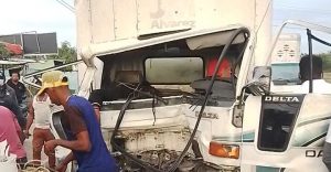 Tres muertos y dos heridos deja choque en la autovía del Este