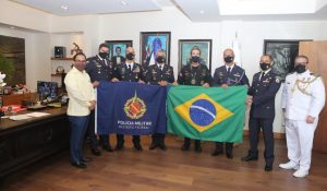 La Policía dominicana intercambia experiencias con la de Brasilia