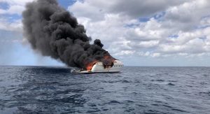 Se incendia embarcación cerca de Bayahibe sin causar heridos