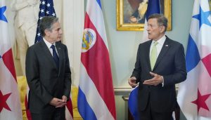 Canciller RD y homólogos C. Rica y Panamá se reúnen con secretario EU