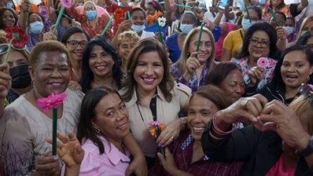 Margarita Cedeño afirma llegó el momento del liderazgo femenino