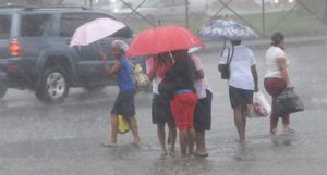 Santo Domingo, DN y S. Cristóbal en alerta amarilla por las lluvias
