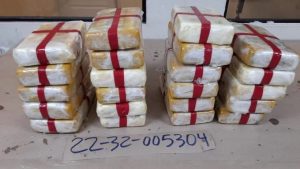 DNCD ocupa 22 paquetes cocaína en un buque iba a Puerto Rico