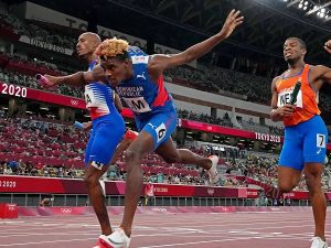 Alexander Ogando corre los 200 metros por debajo 20 segundos