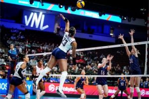 Estados Unidos vence 3-0 a RD en inicio Liga Naciones de Voleibol