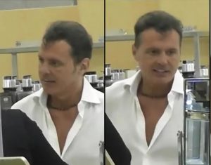 Luis Miguel reaparece «más joven»en centro comercial Miami