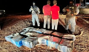 Ocupan 494 paquetes cocaína y apresan dos en costas Pedernales