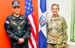 MIAMI: Presidente DNCD visita sede Comando Sur de EE.UU.