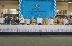 Presidente Abinader participa en graduación militares voluntarios