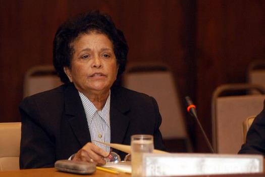 Sepultan en SD restos de la exdiputada Leonor Sánchez Baret imagen