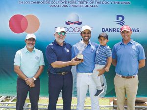 Rhadamés Peña acapara honores en los Campeonatos de Fedogolf