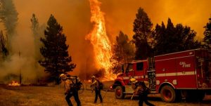 EU: Crece el incendio forestal en California dejando destrucción viviendas