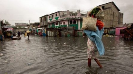 Cinco departamentos de Haití amenazados por intensas lluvias