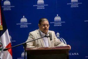 Ministro resalta el apoyo de Abinader atletas dominicanos