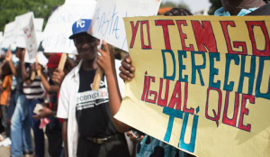Mujeres dominicanas en contra del racismo y la discriminación