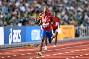 Ogando y Martínez avanzan a las semifinales Mundial de Atletismo