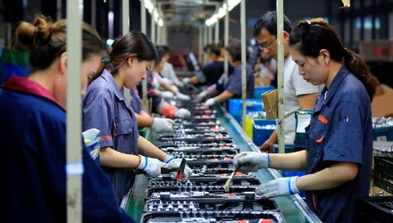 Producción industrial china aumentó en julio 3,8 % interanual