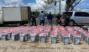Ocupan 590 paquetes supuesta cocaína próximo a Punta Caucedo