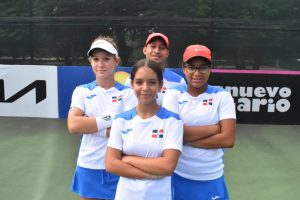 RD inicia con victorias en torneo final de ITF Cotecc U12 de Tenis