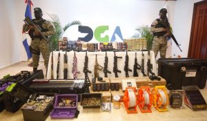 DGA ha incautado más 400,000 armas y municiones desde enero