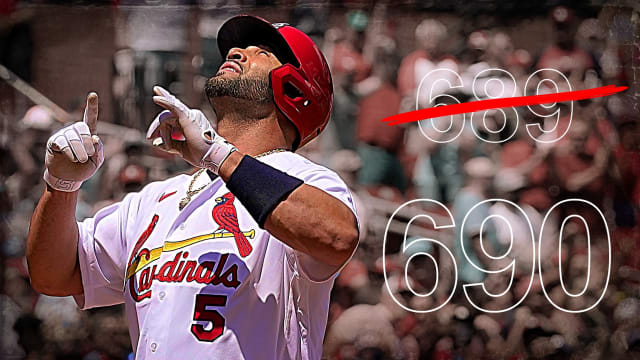 Son 686 BOMBAZOS para Albert Pujols! 🐐